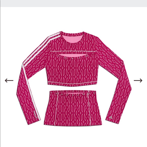 Ivy park Icy Park Snap monogram top Bold Print Xs - Picture 13 of 15